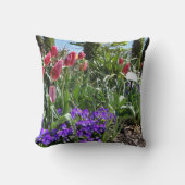 花の枕 クッション (正面)