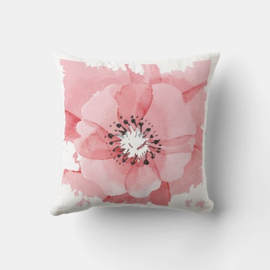 花の枕 クッション (裏面)