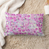 花の枕 ランバークッション (ブランケット)