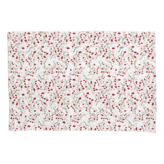 花の枕 枕カバー (正面左)