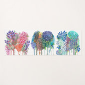 花の林 ヨガマット (正面(横))