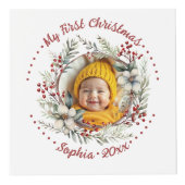 花の果実のフォトキューブとクリスマスリース フォトキューブ (右)