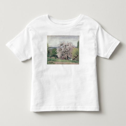 花の果樹、ボワレ・ロワ トドラーTシャツ (正面)