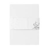 花の枝とインクのしずく 招待状 インビテ 招待状ベリーバンド (裏面例)