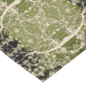 花の枝の模様 ショートテーブルランナー (コーナー)