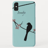 花の枝の鳥 Case-Mate iPhoneケース (裏面)
