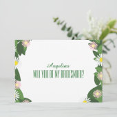 花の柄お前は俺の花嫁になってくれるか? 招待状 (スタンド正面)