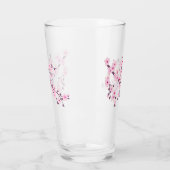 花の桜のピンク タンブラーグラス (左)