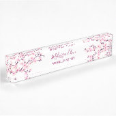 花の桜の花 デスクネームプレート