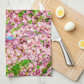 花の梅 キッチンタオル (四つ折り)