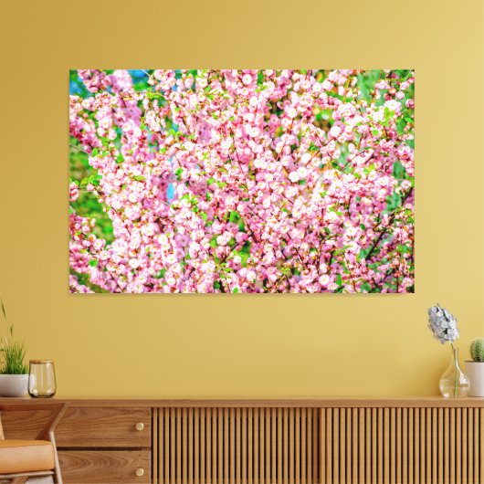 花の梅 キャンバスプリント (インサイチュ (リビング))