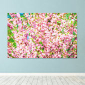 花の梅 キャンバスプリント (インサイチュ (ウッドフロア))