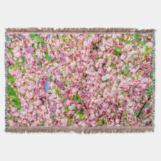 花の梅 スローブランケット (正面)