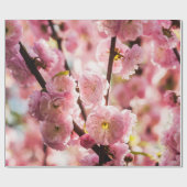 花の梅 – ピンクパラディーズ ラッピングペーパー (フラット)