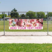 花の梅 – ピンクパラディーズ 横断幕 (インサイチュ)