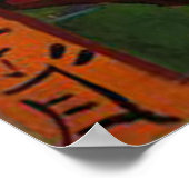 花の梅 ポスター (角)