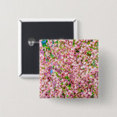 花の梅 缶バッジ (正面&裏面)