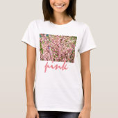 花の梅 Tシャツ (正面)