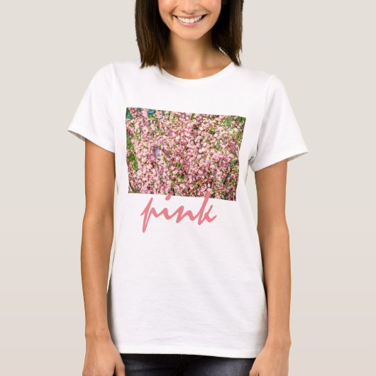 花の梅 Tシャツ (正面)
