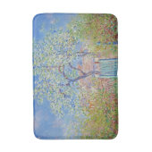 花の梨の木 – Claude Monet バスマット (正面縦)