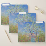 花の梨の木 – Claude Monet ファイルフォルダー<br><div class="desc">花の梨の木 – Claude Monet</div>