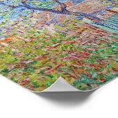 花の梨の木 – Claude Monet ポスター (角)