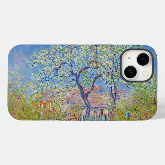 花の梨の木 – Claude Monet Case-Mate iPhoneケース (裏面 (横))
