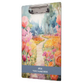 花の森の静かな道 クリップボード (左)