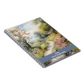 花の森の静かな道 ノートブック (右側)