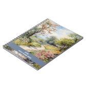 花の森の静かな道 ノートブック (左側)