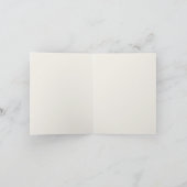 花の棺 ハロウィン ベビーシャワー お礼 サンキューカード (内部)