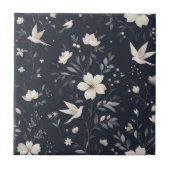 花の植物色 タイル (正面)