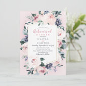 花の植物赤面フローラリハーサル夕食 招待状 (スタンド正面)