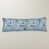 花の模様離れ花鳥の青 ボディピロー (裏面)