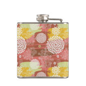 花の模様2 フラスク (裏面)