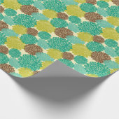 花の模様2 ラッピングペーパー (角)