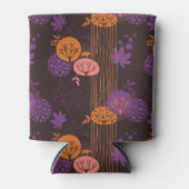 花の模様2 缶クーラー (正面)