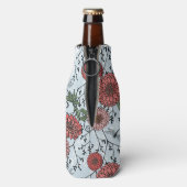 花の模様3 ボトルクーラー (ボトル裏面)
