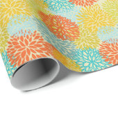 花の模様3 ラッピングペーパー (ロールコーナー)