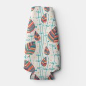 花の模様5 ボトルクーラー (正面)