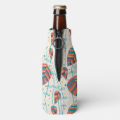 花の模様5 ボトルクーラー (ボトル裏面)