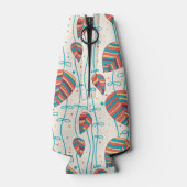 花の模様5 ボトルクーラー (裏面)