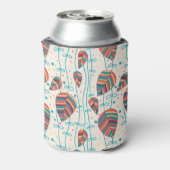 花の模様5 缶クーラー (缶裏面)