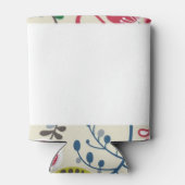 花の模様8 缶クーラー (裏面)