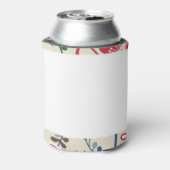 花の模様8 缶クーラー (缶裏面)