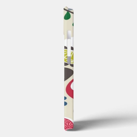 花の模様8 Case-Mate iPhoneケース (裏面 / 左)