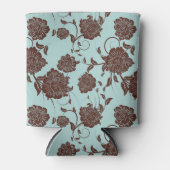 花の模様9 缶クーラー (正面)