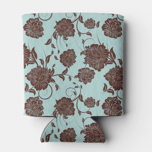 花の模様9 缶クーラー (裏面)