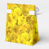 花の模様（黄色） フェイバーボックス (裏面サイド)