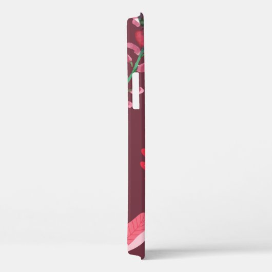 花の模様。 Case-Mate iPhoneケース (裏面 / 右)